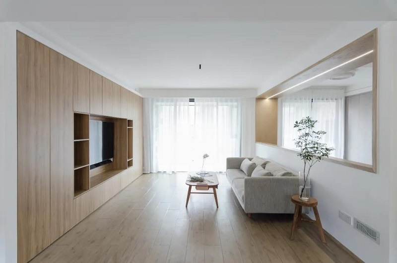 130㎡原木現(xiàn)代風(fēng)四室裝修，全屋原木風(fēng)裝飾住起來真舒服！