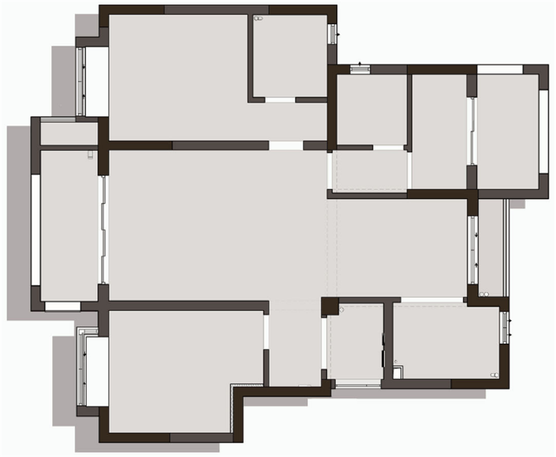 118㎡現(xiàn)代簡(jiǎn)約三居室，全屋奶油色裝飾，溫柔優(yōu)雅恬靜舒適